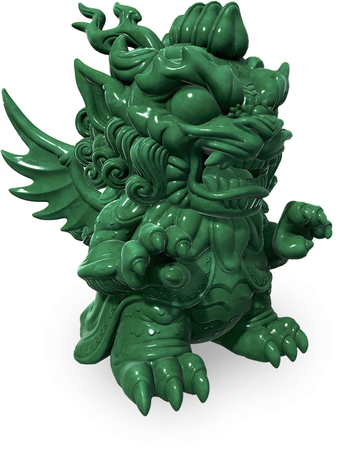 Jade Dragon Digital Collectible | VeVe