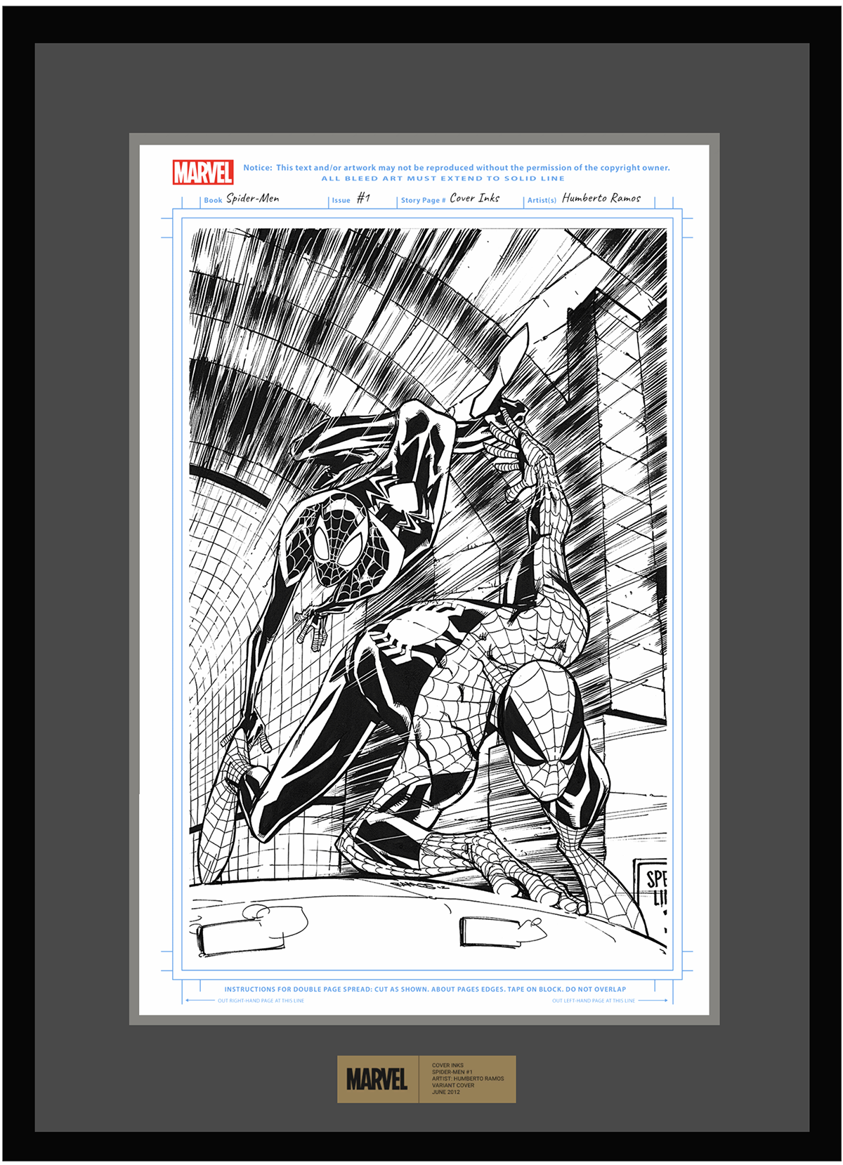 Spider-Men #1 Digital Artwork | VeVe
