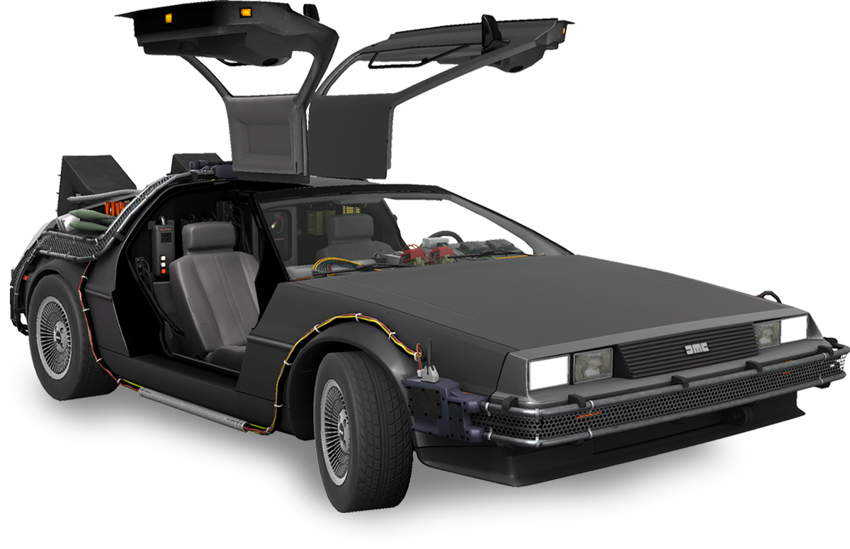 First DeLorean Time Machine NFT
