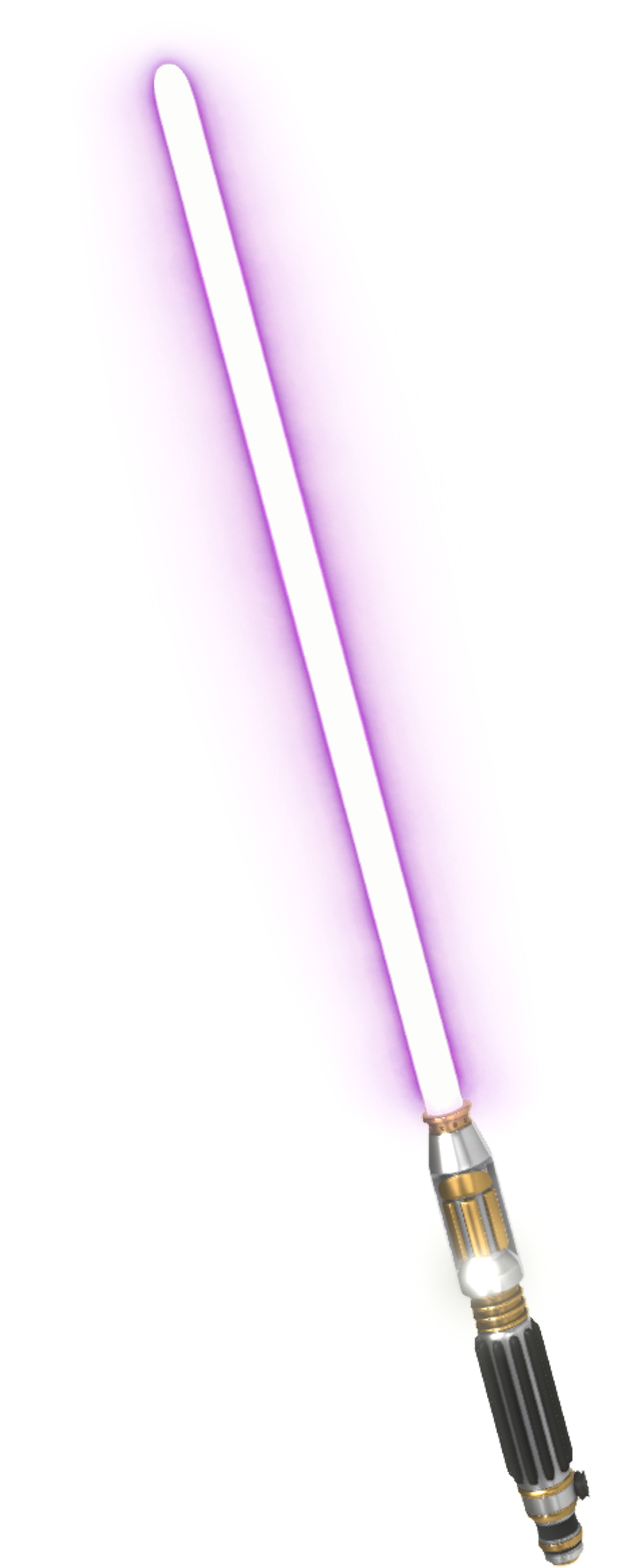 Mace Windu lightsaber transparent art