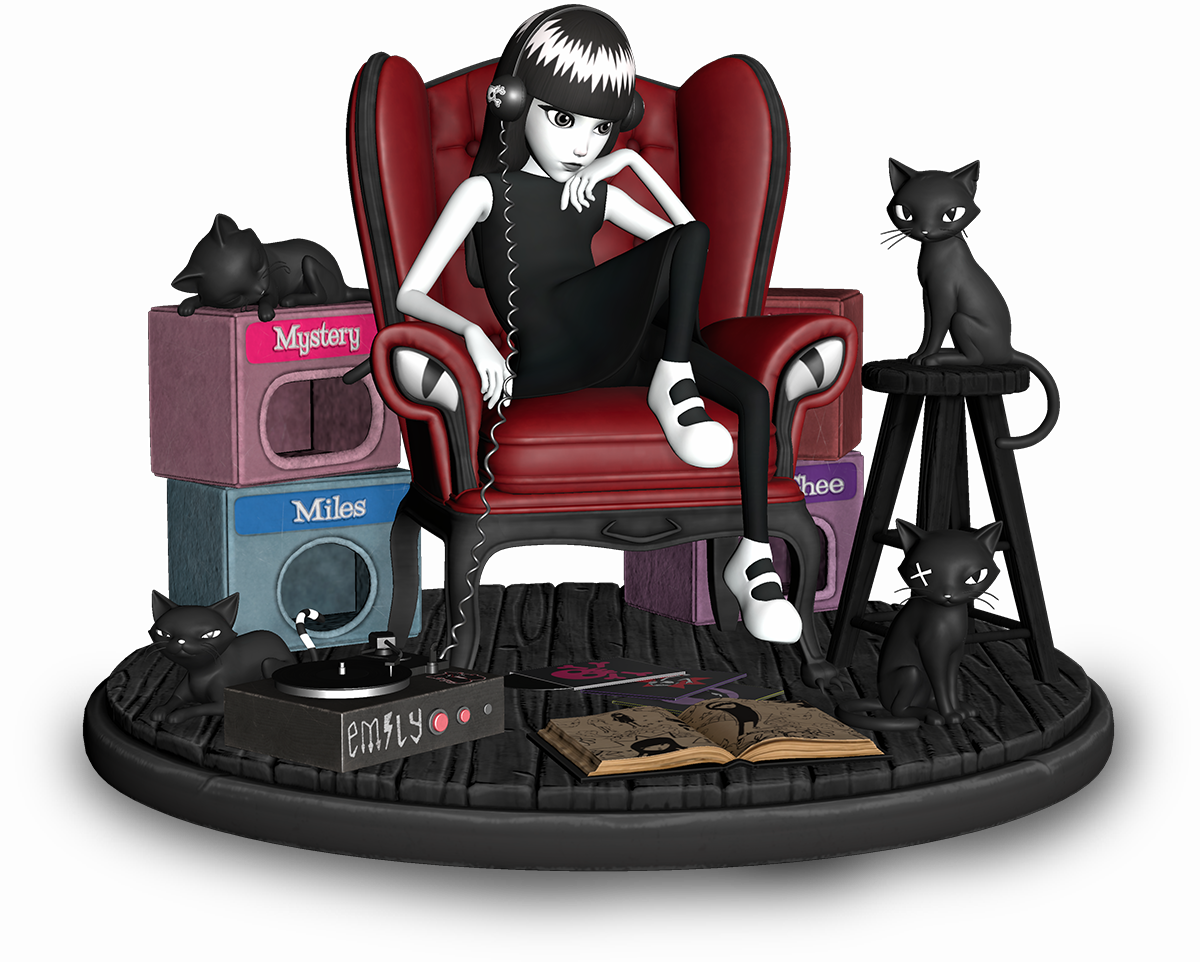 Emily The Strange - Bad Kitten Club Lounge | VeVe