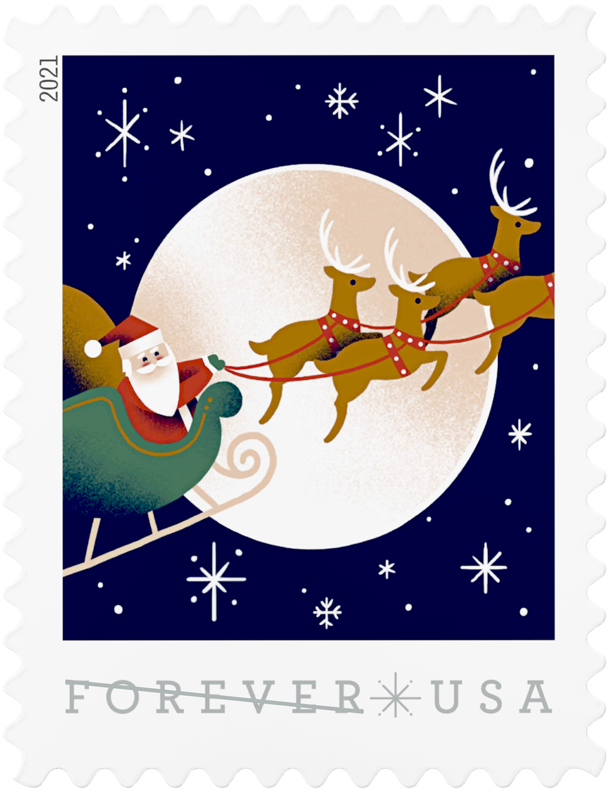 Santa and His Reindeer Digital Collectible | VeVe