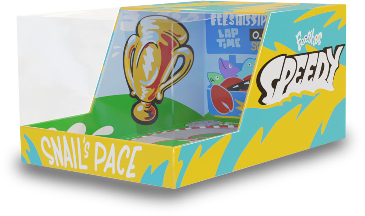 Speedy The Racing Snail Box Digital Collectible | VeVe