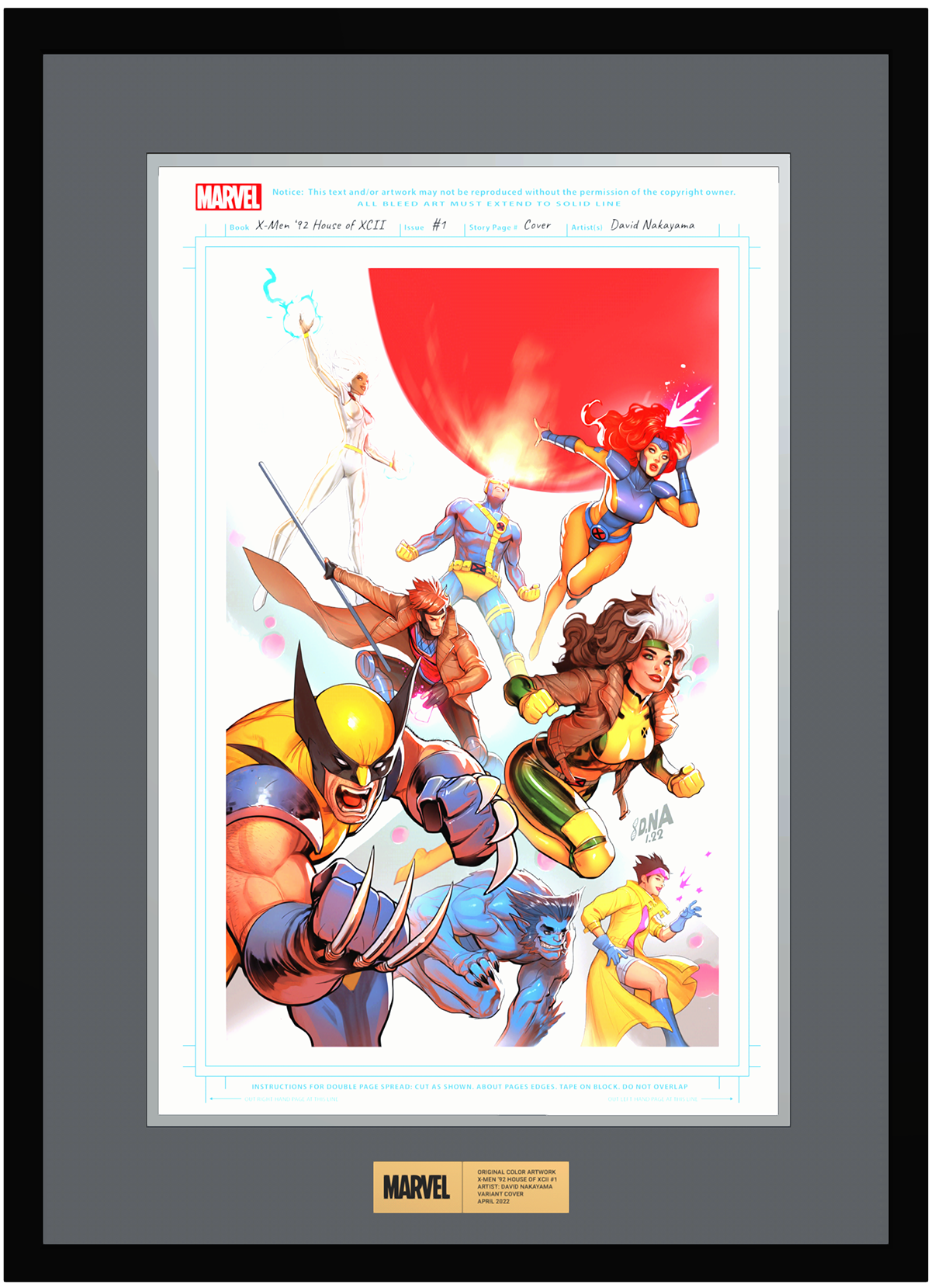 X-Men '92 House of XCII #1 Digital Artwork | VeVe