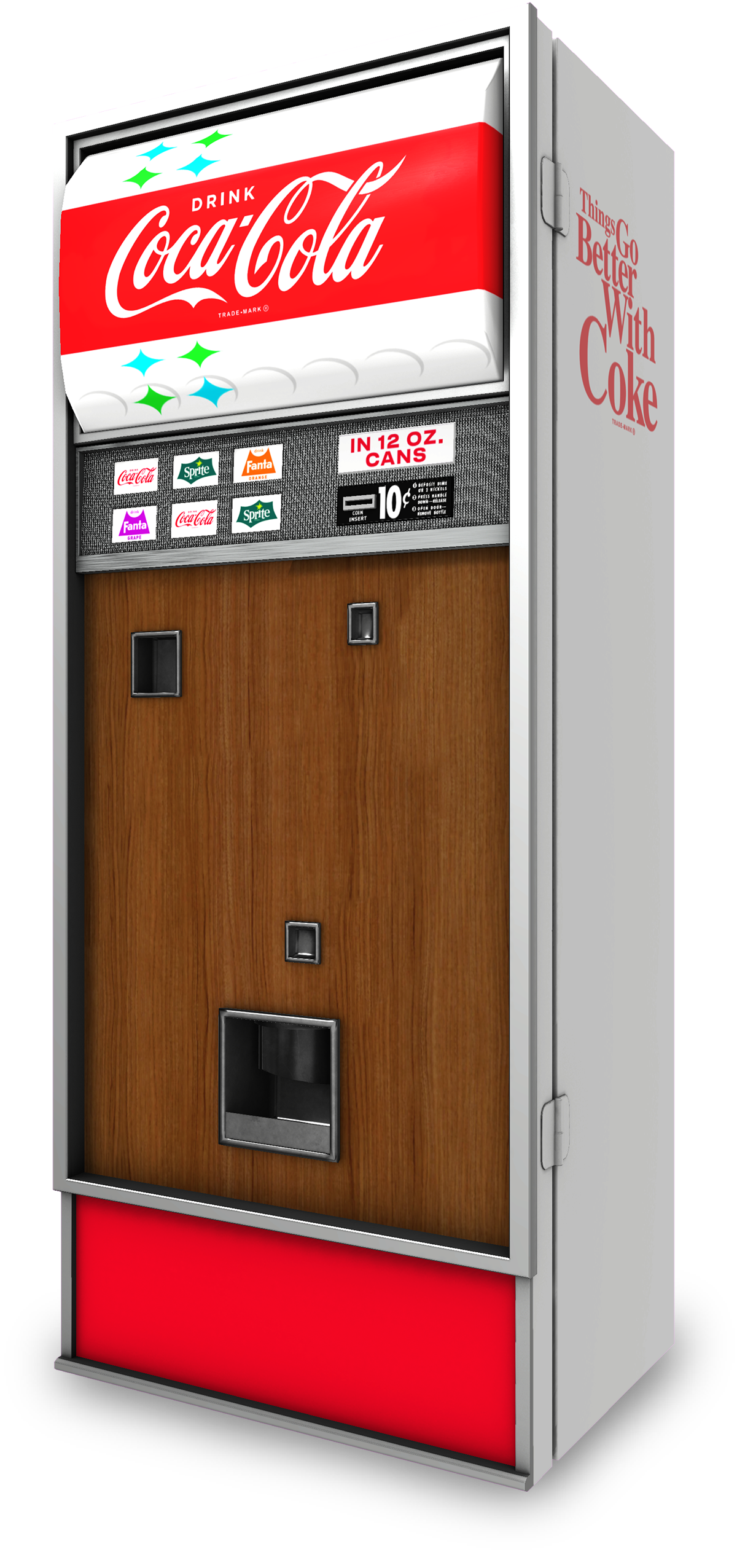 【激渋 50s vintage Coca-Cola トイ レジスター 美品】 Vintage Coca-Cola 1950's Vending Machine Tin Gift Set Series