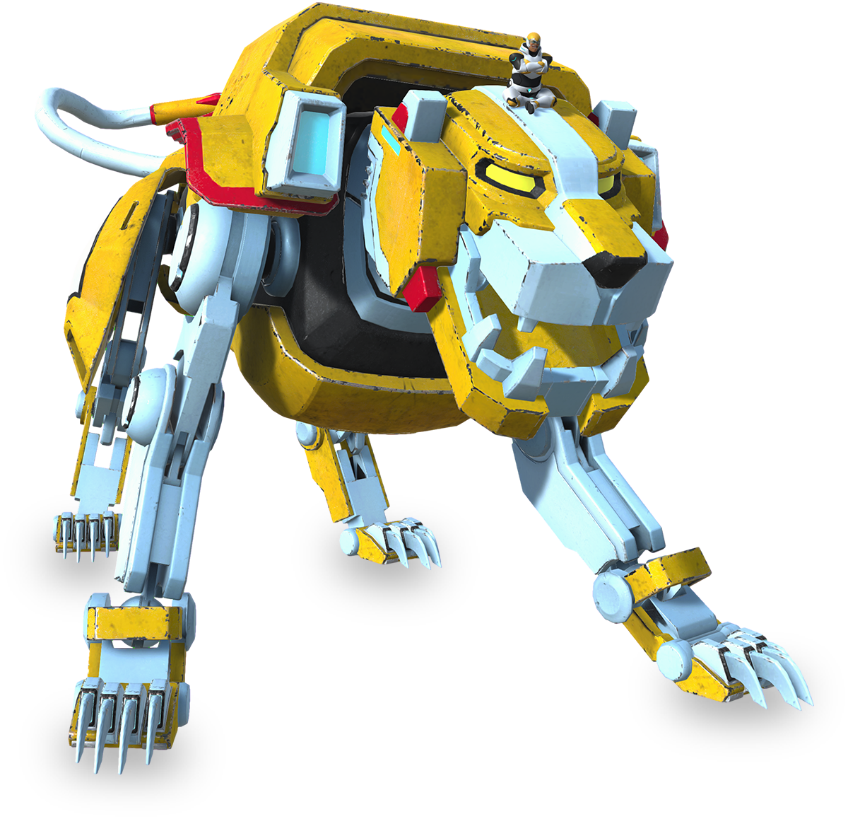 The Five Lions and Pilots of Voltron | VeVe